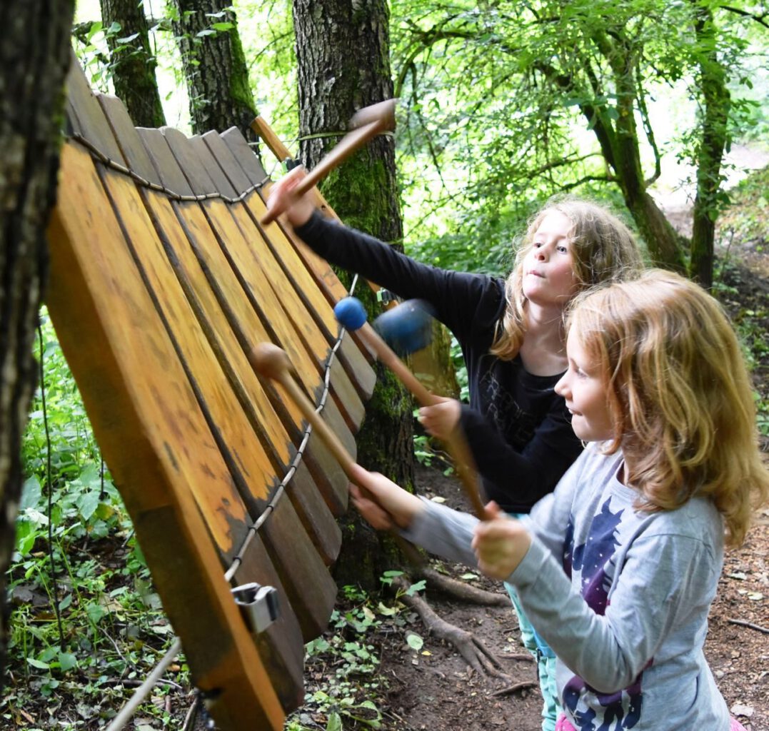 Klangpfad Trusepark – Klang-Erlebnispfad am Trusetaler Wasserfall